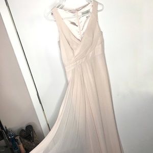 Monique Lhullier Bridesmaid Dress (BLUSH Sz 6)